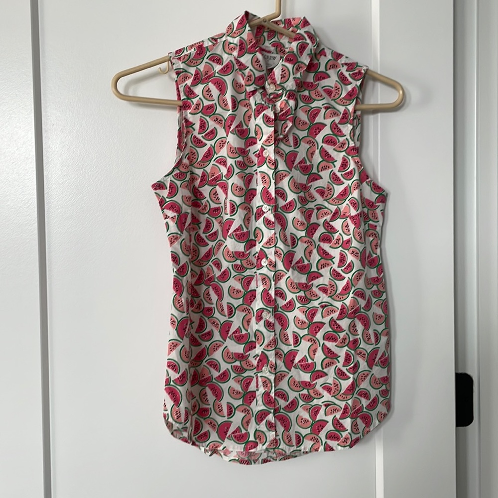 J Crew button down tank